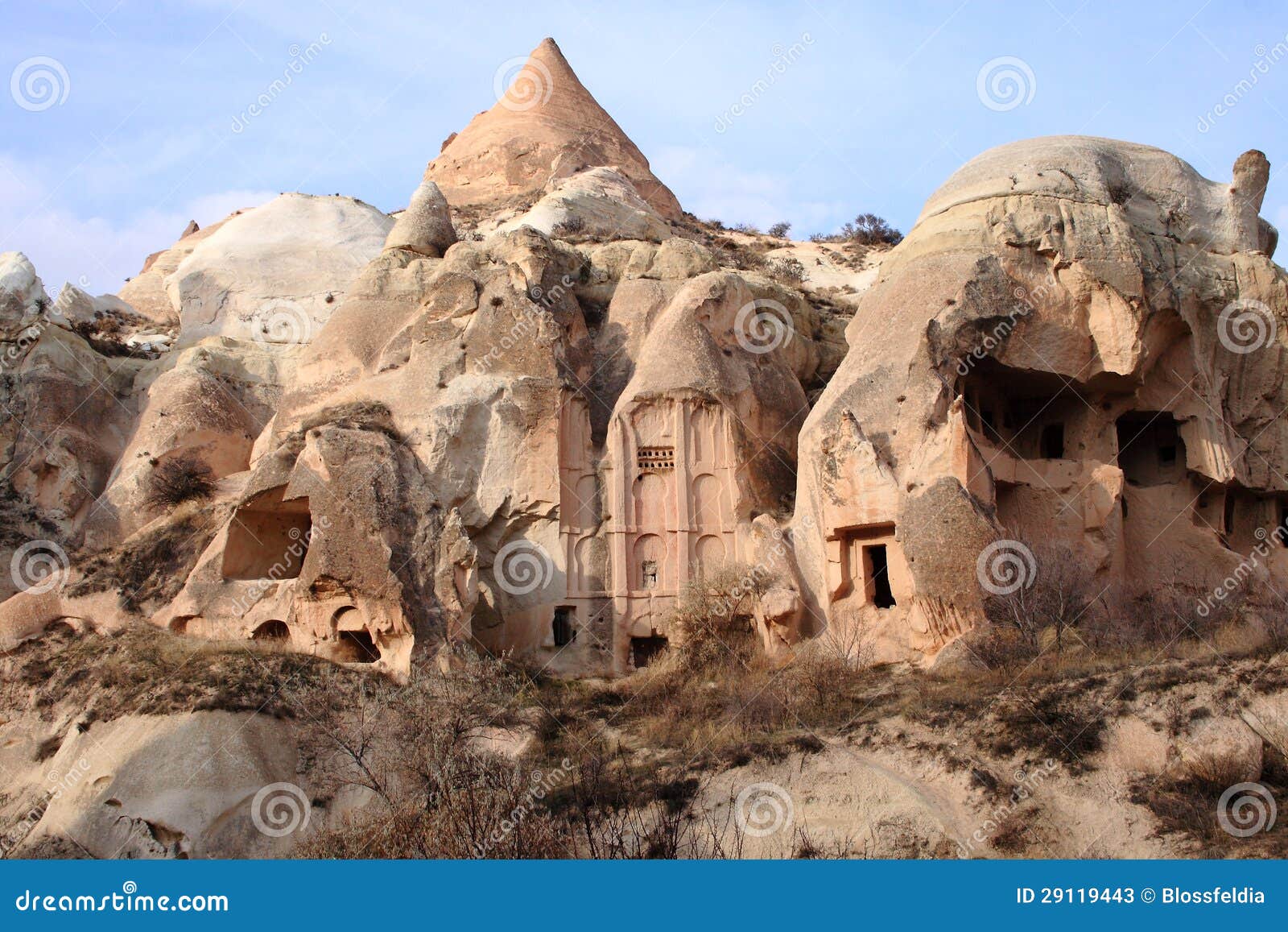 The Rose Valley In Cappadocia Stock Image Image of erciyes, cave 29119443