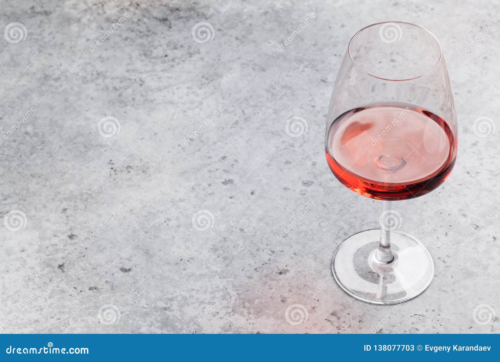 Rose wine glass stock image. Image of alcohol, restaurant 138077703