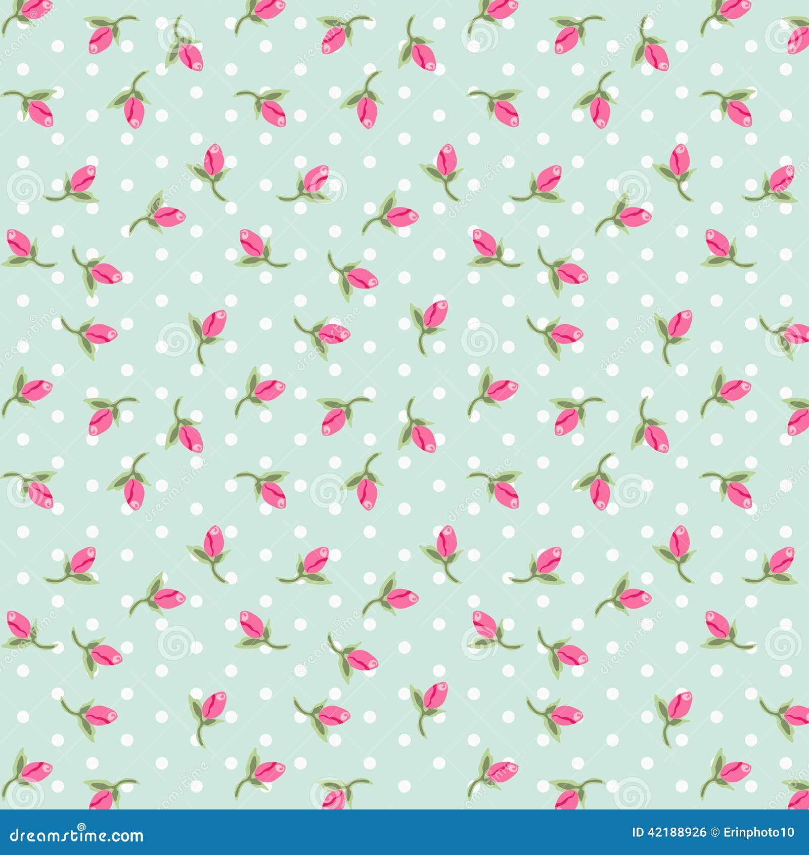 rosebuds pattern
