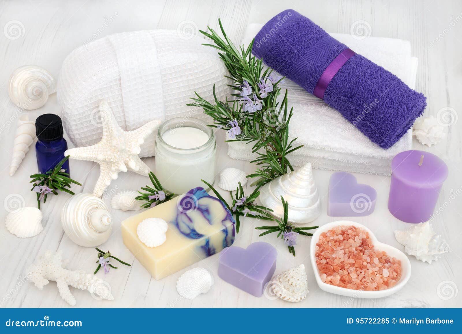 Rosemary Herb Aromatherapy Spa Imagen de archivo Imagen de lujo, sano