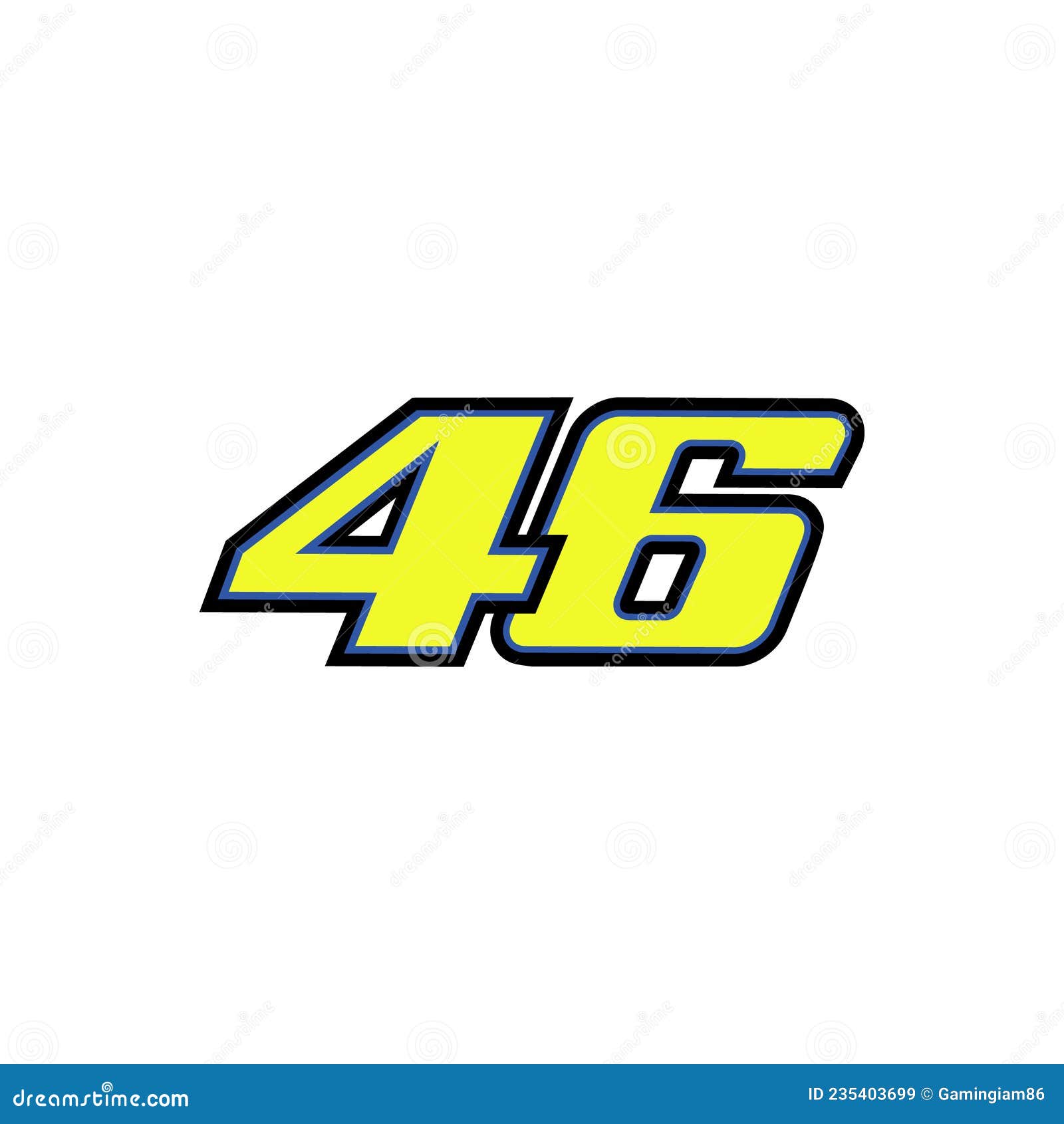 46 Rossi Logo Vector Eps10 Format File Editorial Stock Image ...