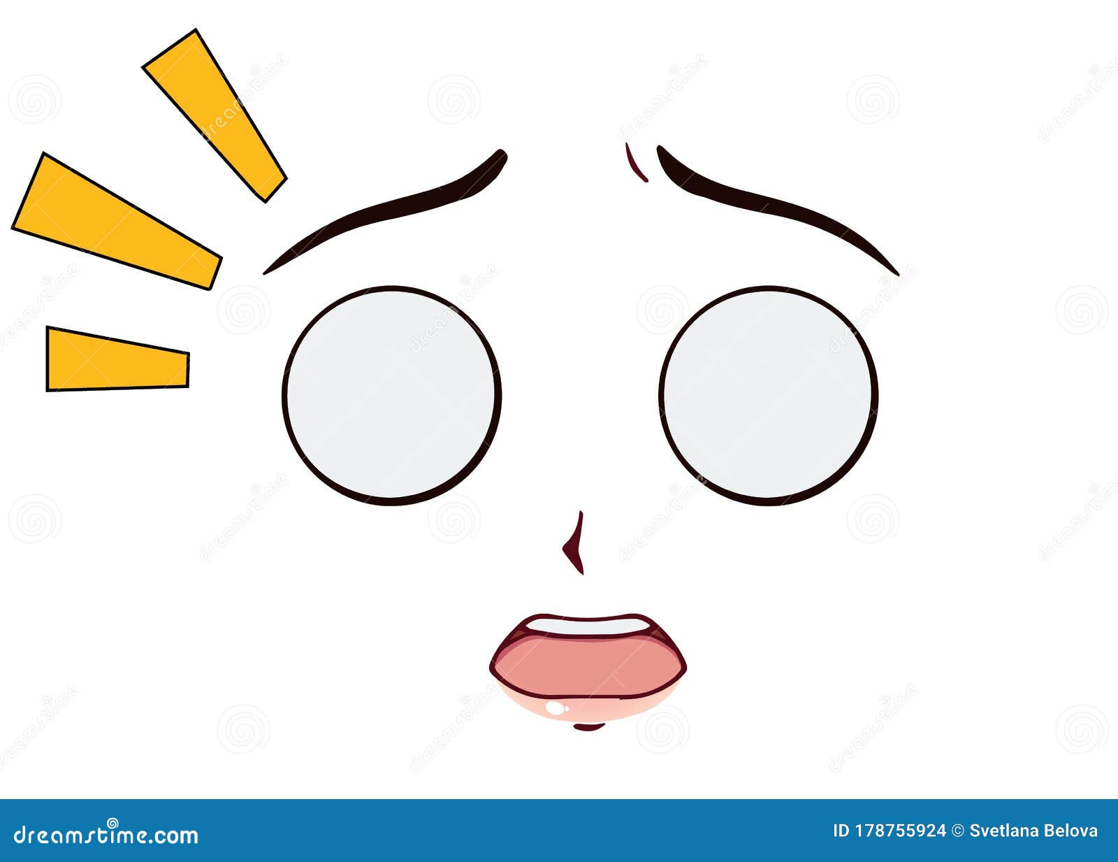 Vetores de Cara De Anime Feliz Estilo Mangá Grandes Olhos Azuis Nariz  Pequeno E Boca Kawaii e mais imagens de Adolescente - iStock