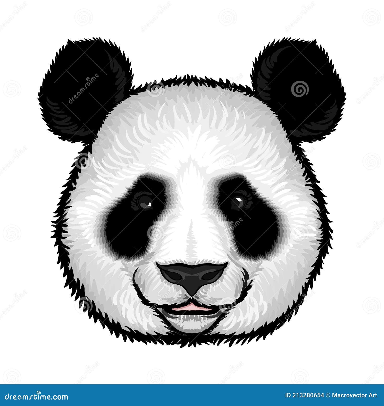 Baixar Vetor De Desenho De Padrão De Urso Panda Fofo