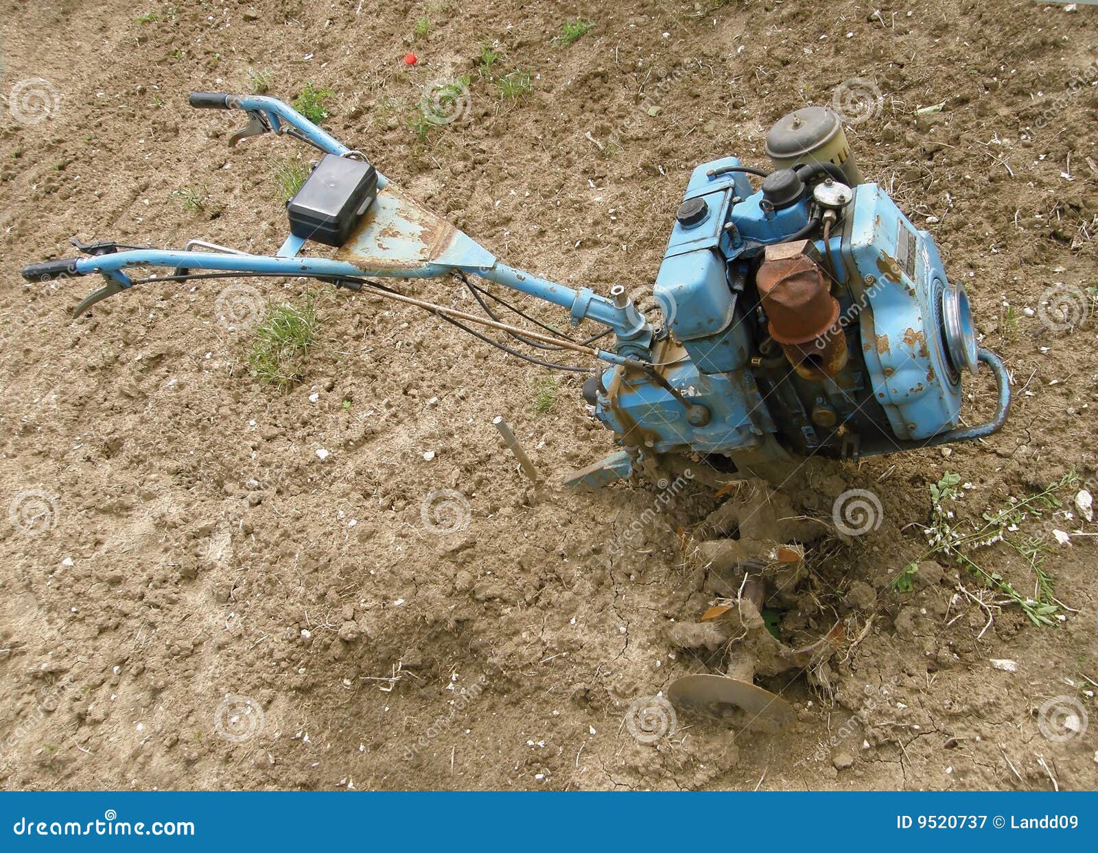 Rotary Cultivator Picture. Image 9520737