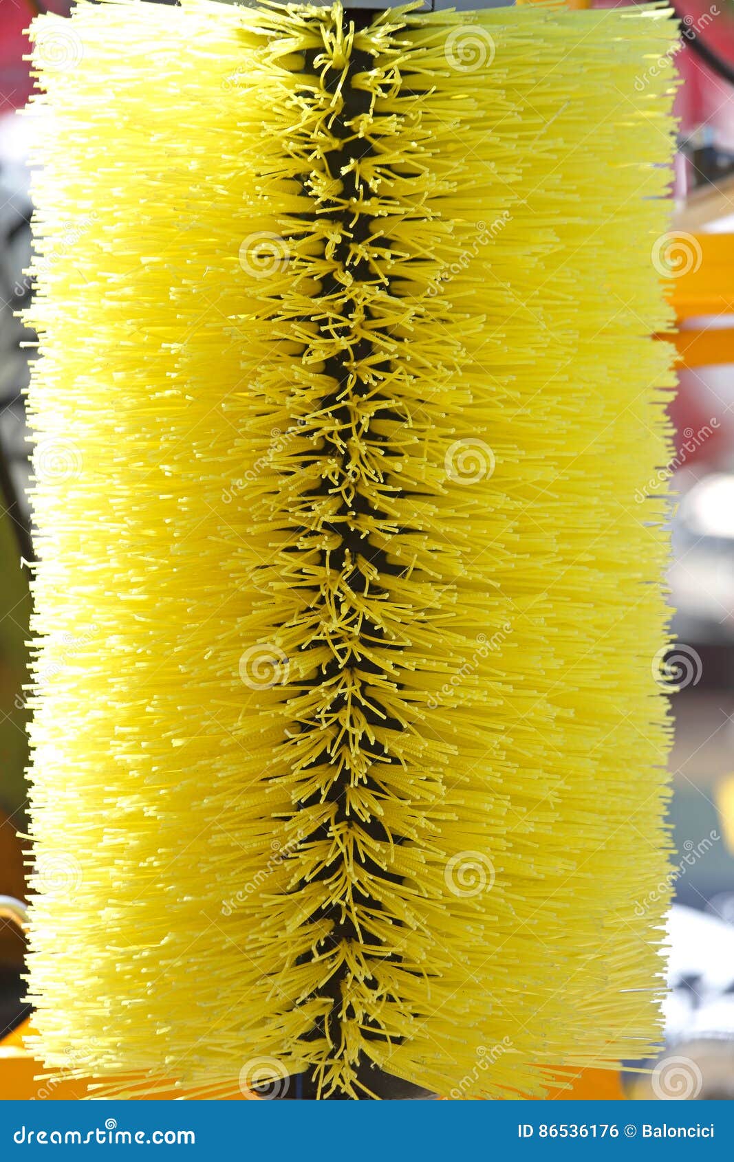 Rotating Cattle Brush stock photo. Image of equipment 86536176