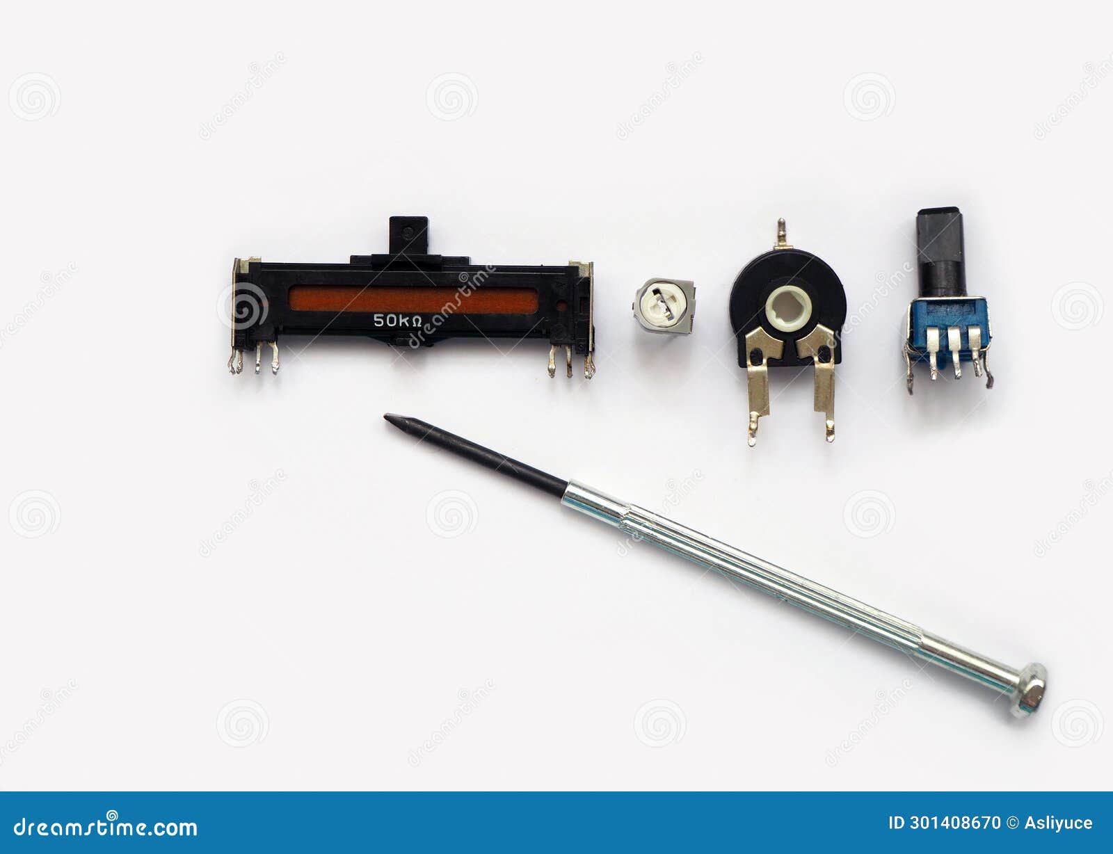 types of potentiometer