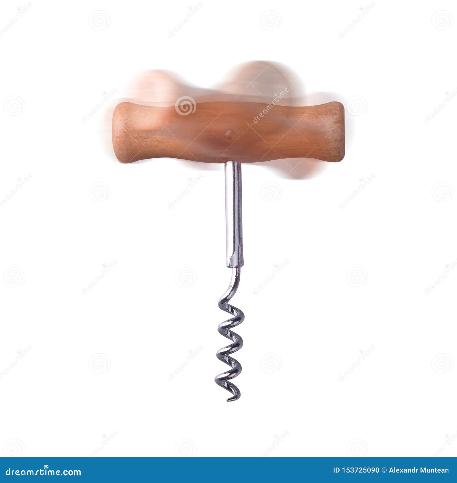 Rotating corkscrew stock photo. Image of kitchen, plug 153725090
