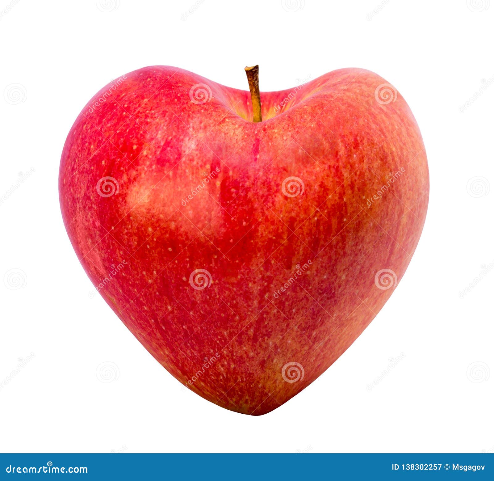 Pomme avec coeur Kunstpostkarte Apple with a heart Apfel mit Herz 