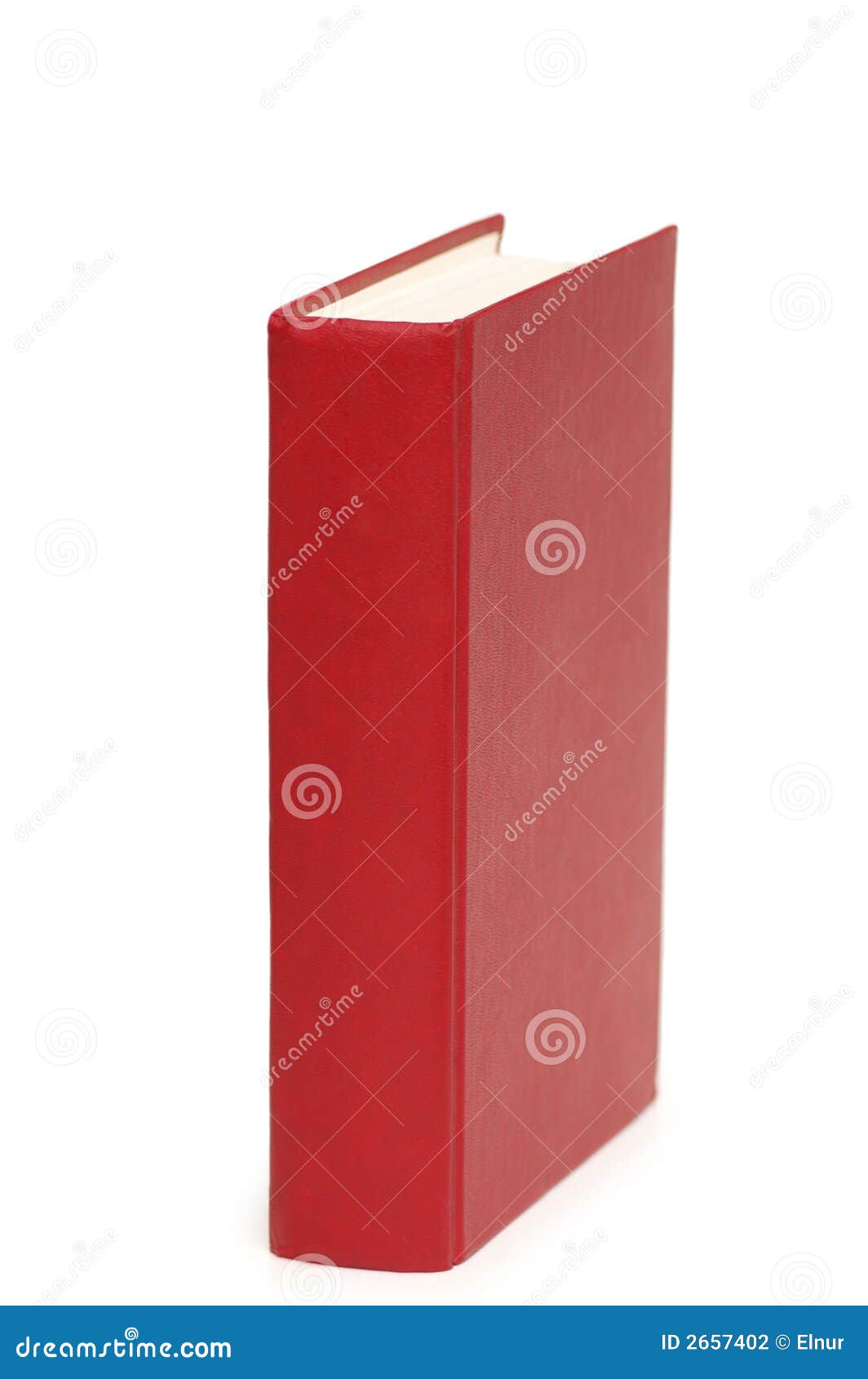 Book side. Red book.