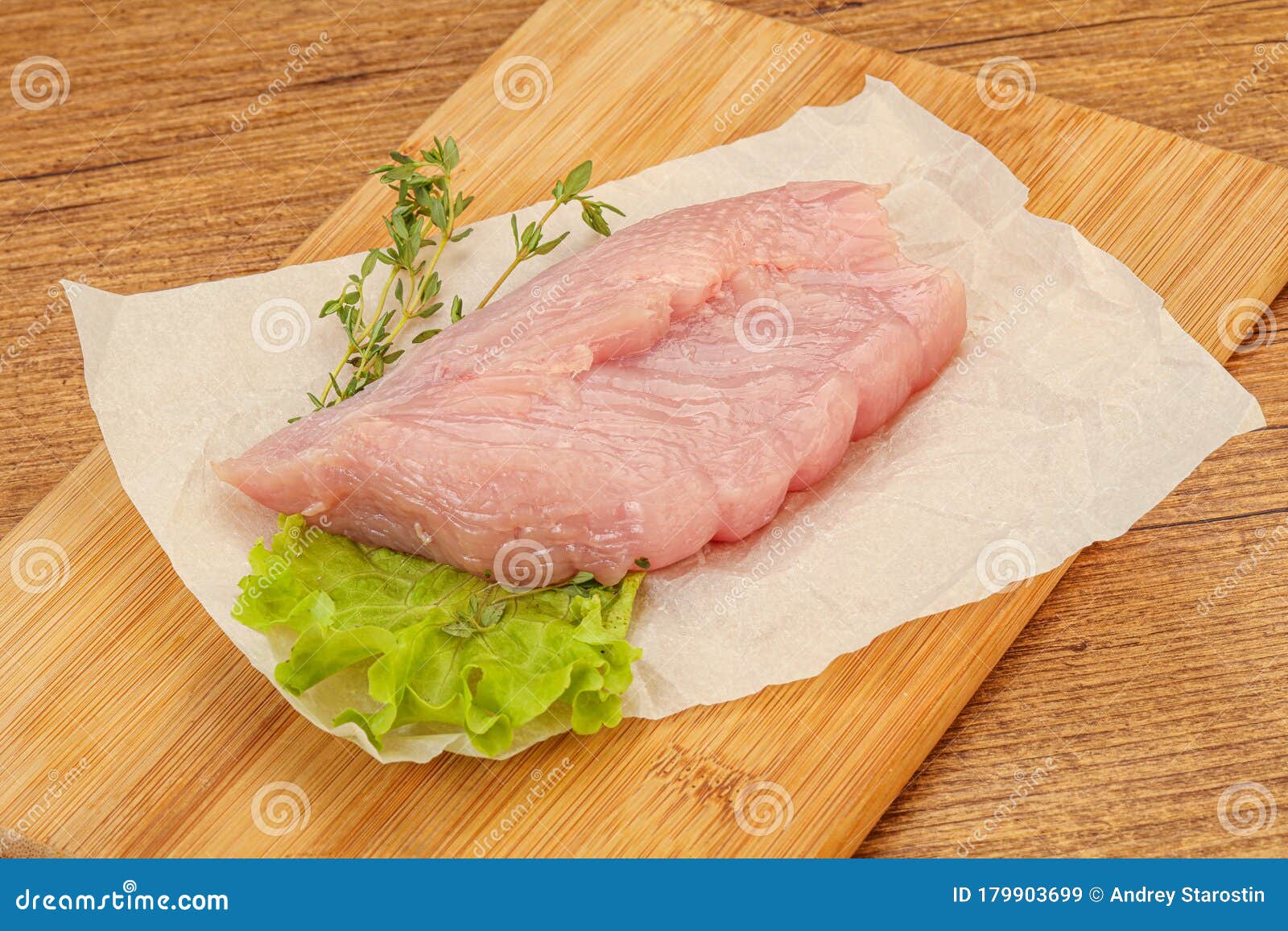 Rotes Putenbruststeak Zum Kochen Stockbild - Bild von mahlzeit ...