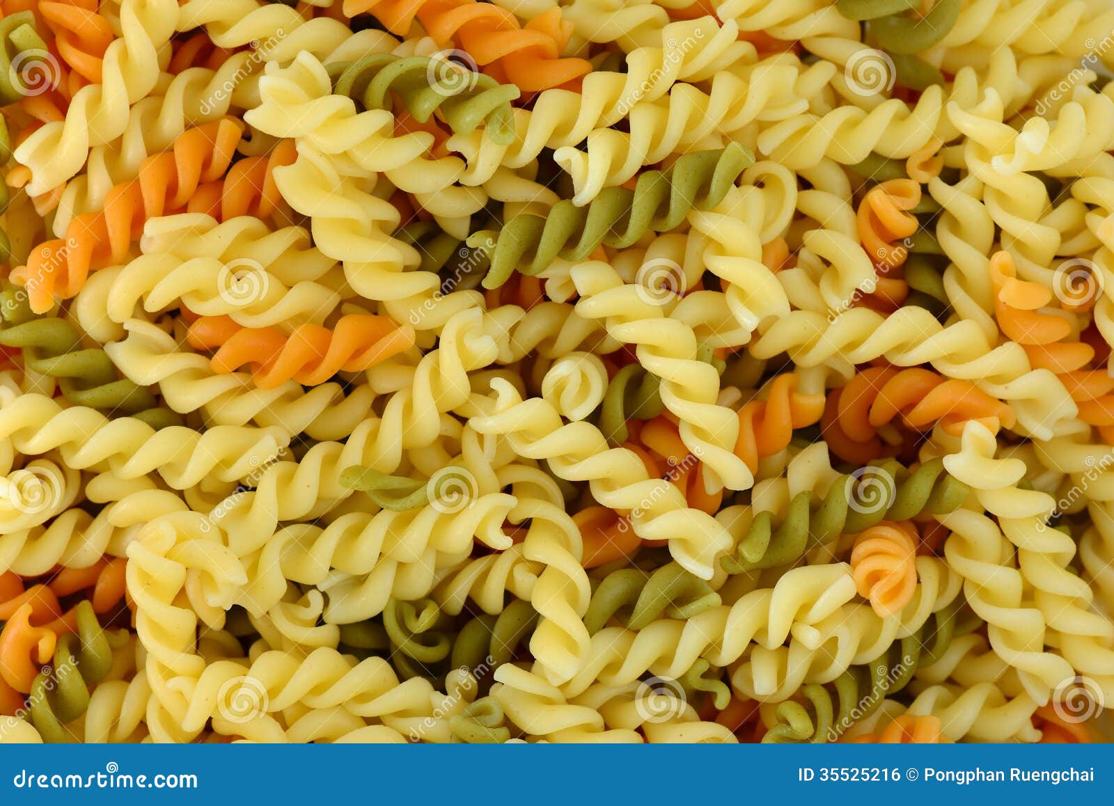 Rotini pasta stock photo. Image of carbohydrate, wheat - 35525216