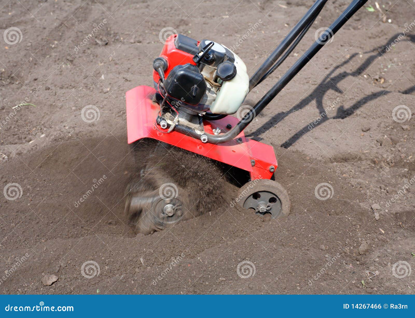 Roto Tiller stock photo. Image of color, roto, equipment 14267466