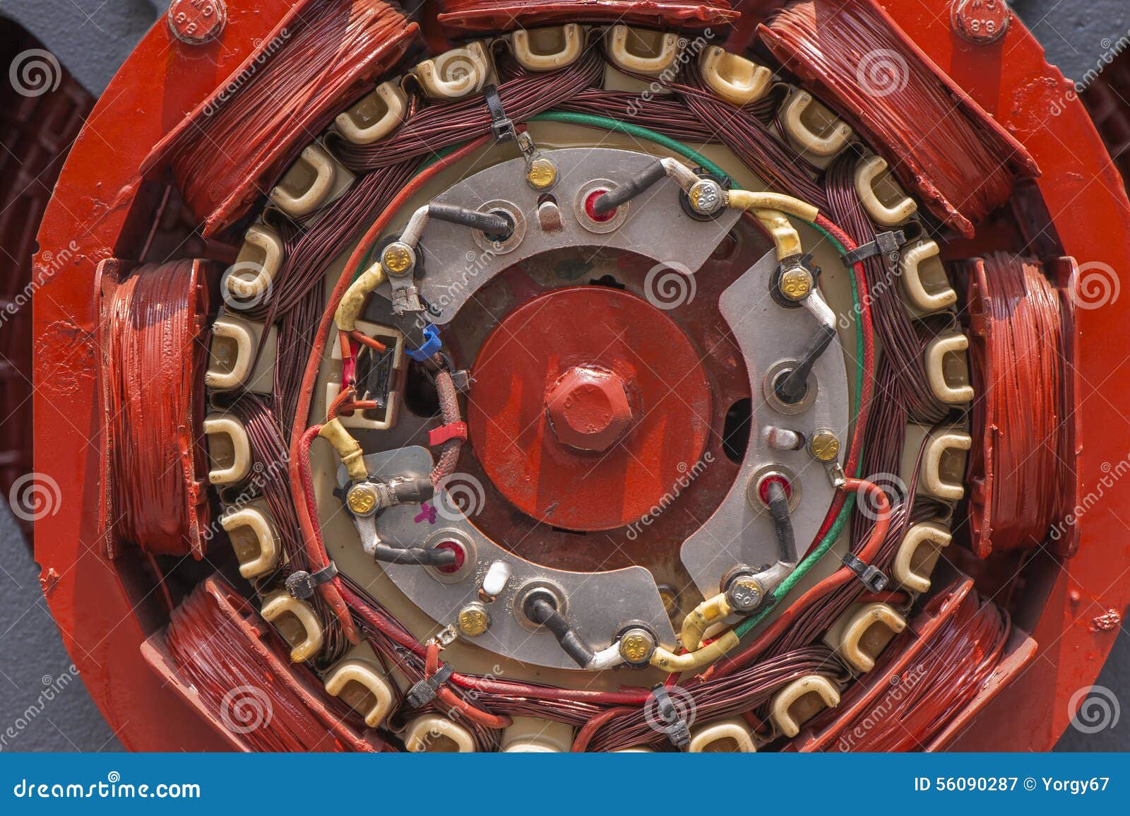 Rotor stock image. Image of motor, industrial, circle 56090287