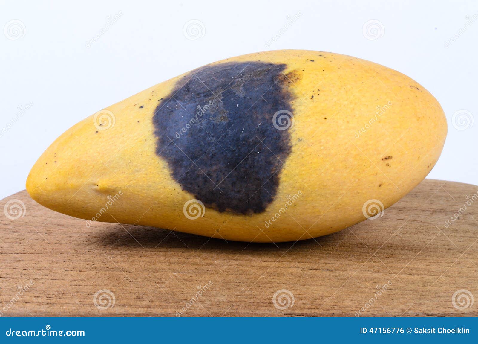 Rotten mango.. Stock Photo