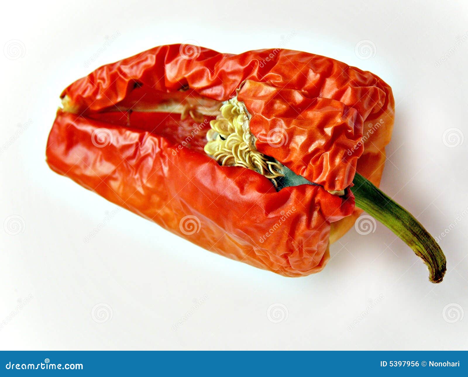 Rotten paprika stock photo. Image of kitchen, breakfast 5397956