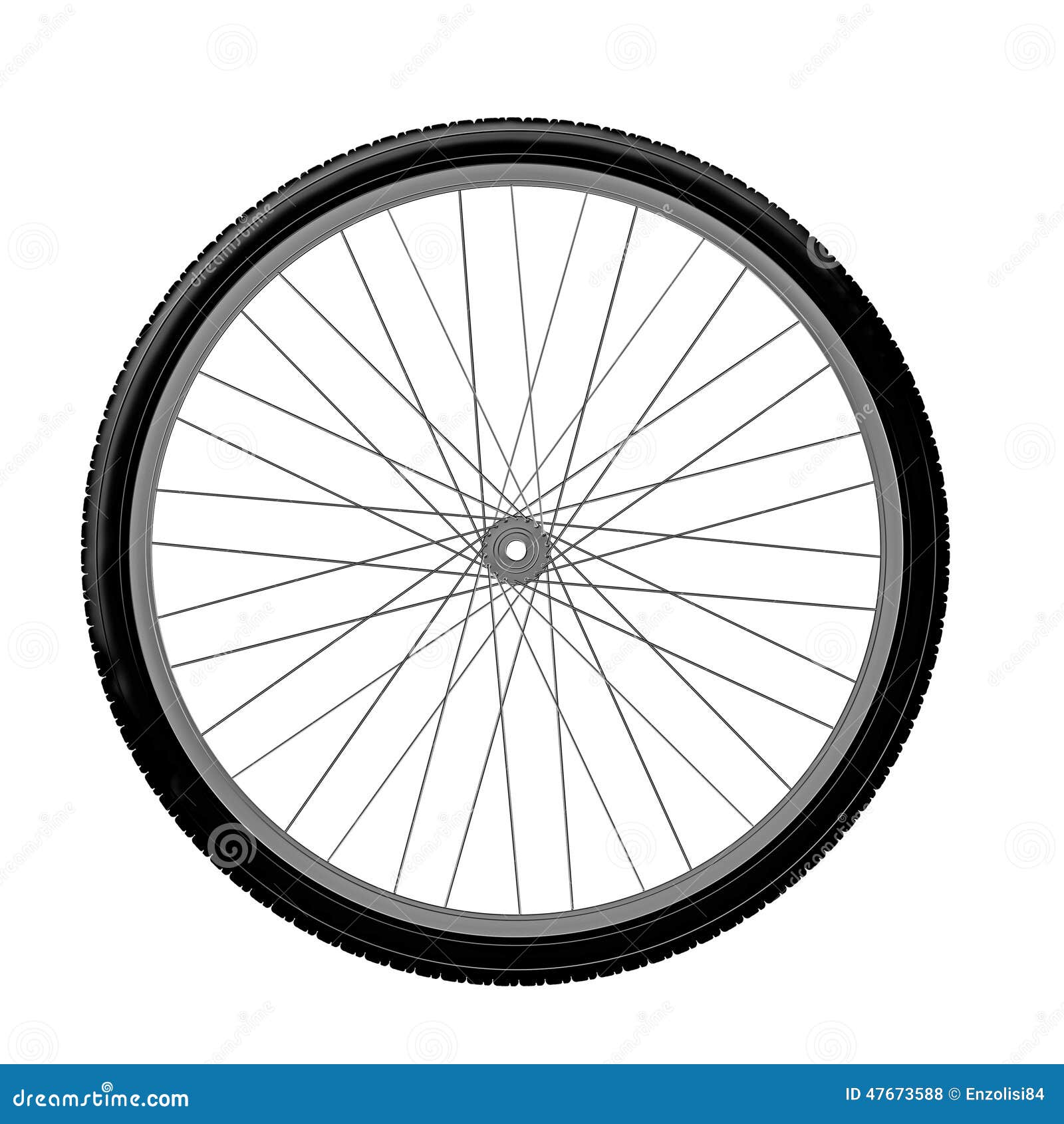  Roue  De Bicyclette De Dessin  Illustration Stock 