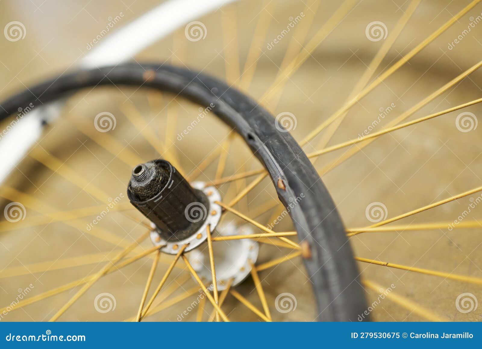 Démonte pneu noir pour vélo vintage