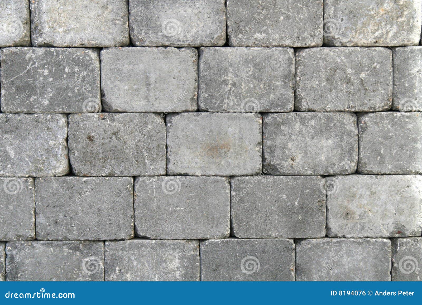 Rough granite block wall stock photo. Image of block, building 8194076