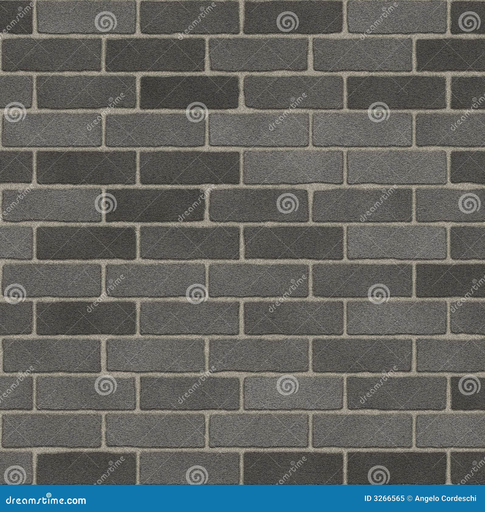 Rough Grey Brick Wall stock image. Image of handmade, backgrounds 3266565
