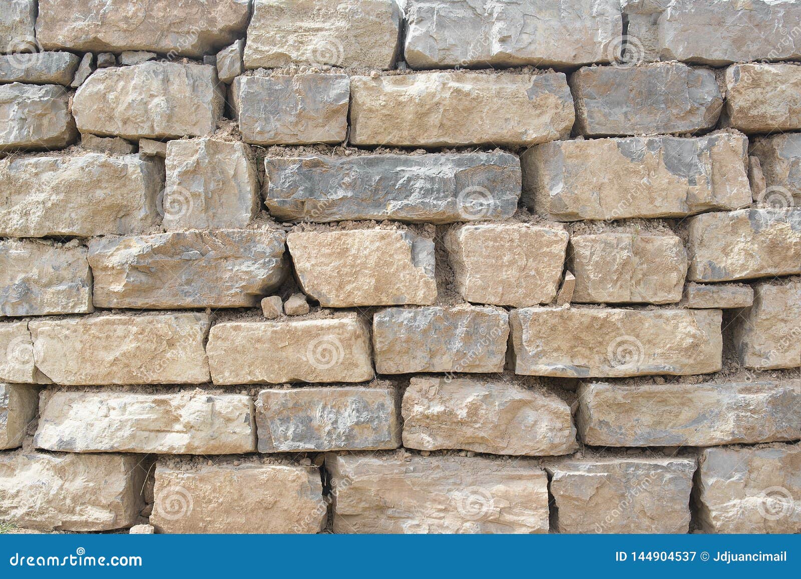 Rough Old Stone Wall Background. Natural Rock Pattern with Empty Copy Space  Stock Image - Image of empty, space: 144904537