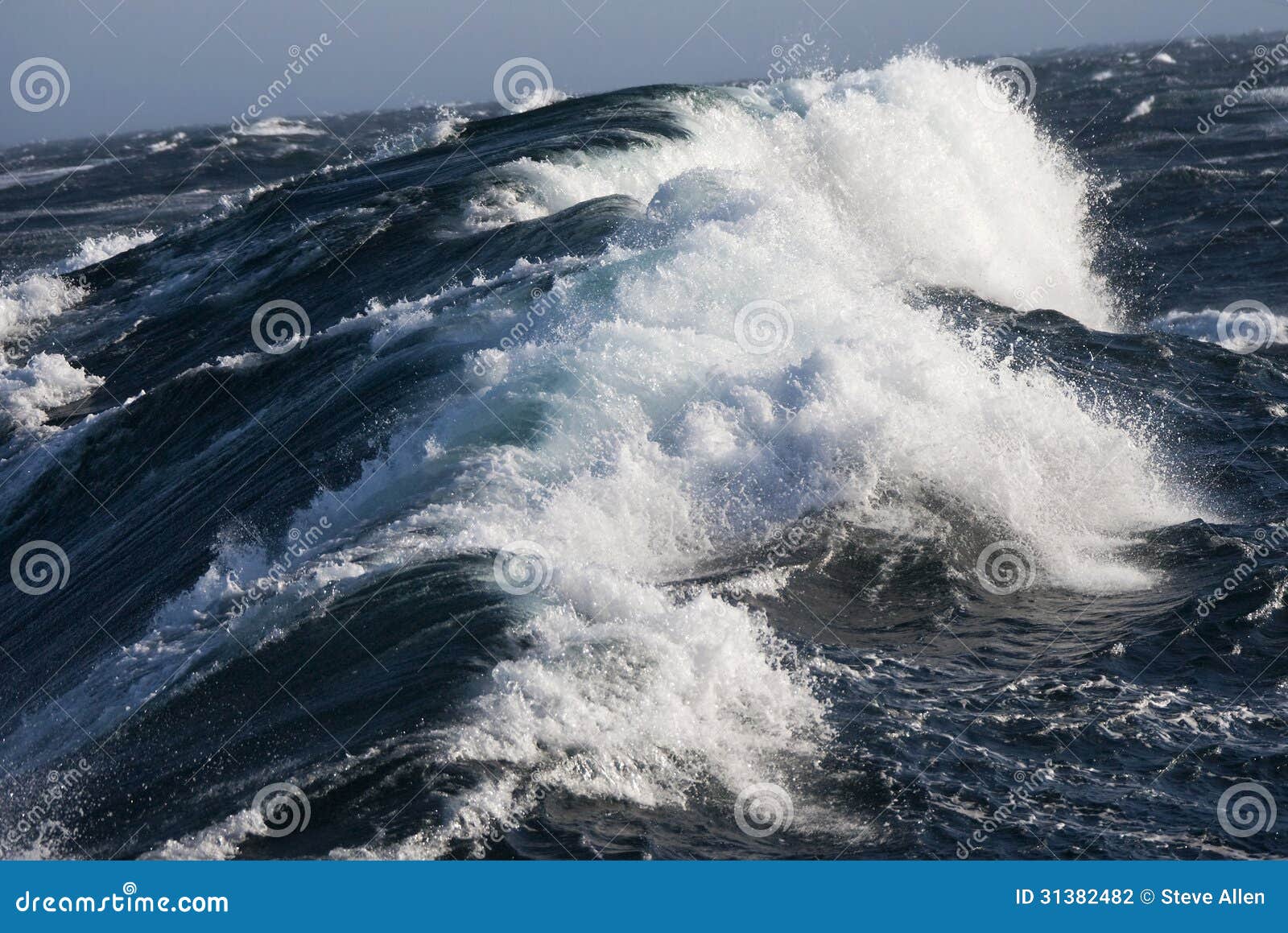 Rough Sea Arctic Ocean stock photo. Image of breaker 31382482