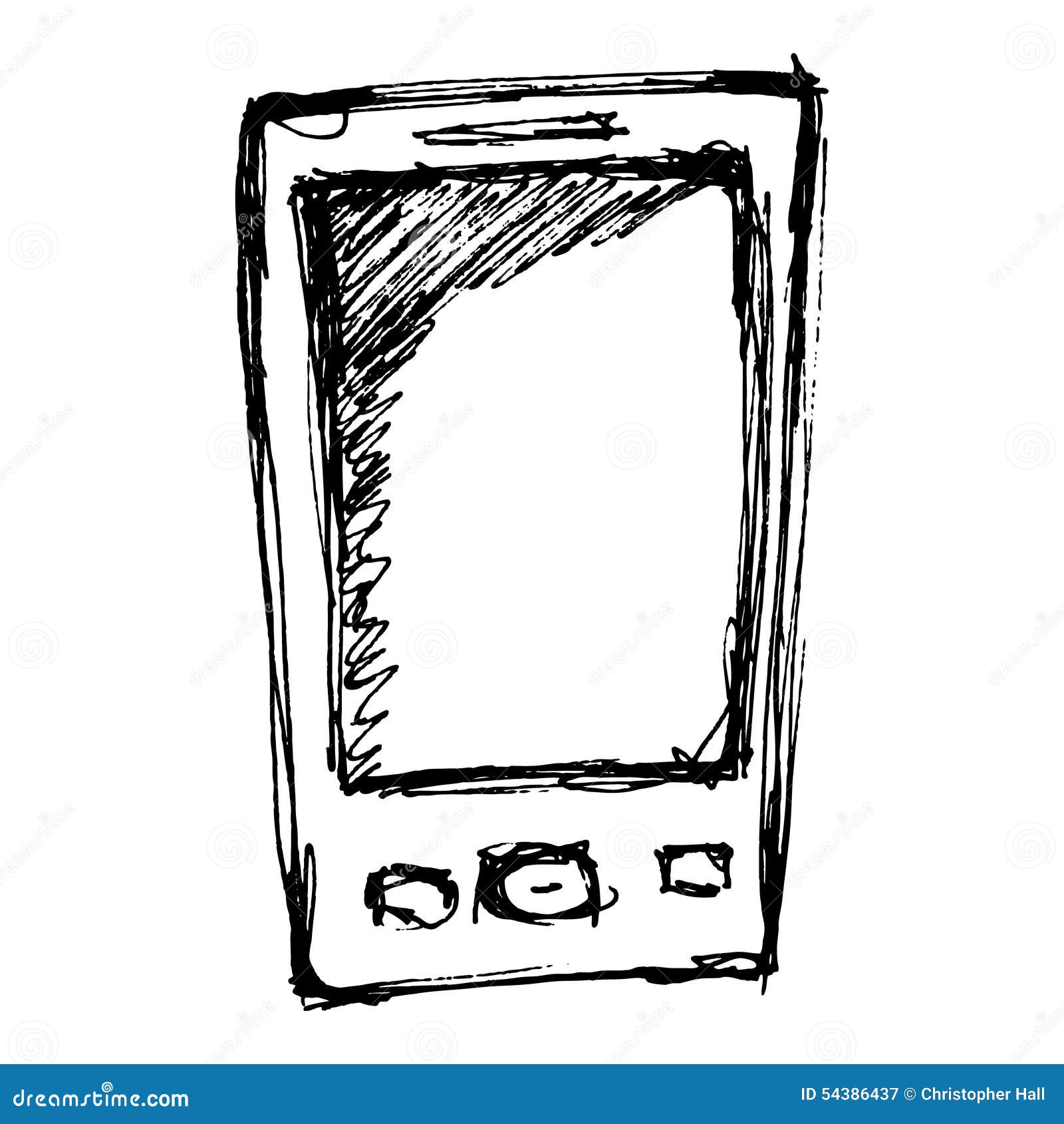 Top Cellphone Sketch Stock Vectors, Illustrations & Clip Art - iStock | Cellphone  drawing