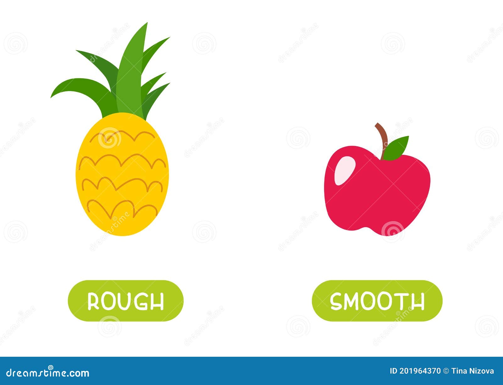 Rough Smooth Opposite Stock Illustrations – 1 Rough Smooth