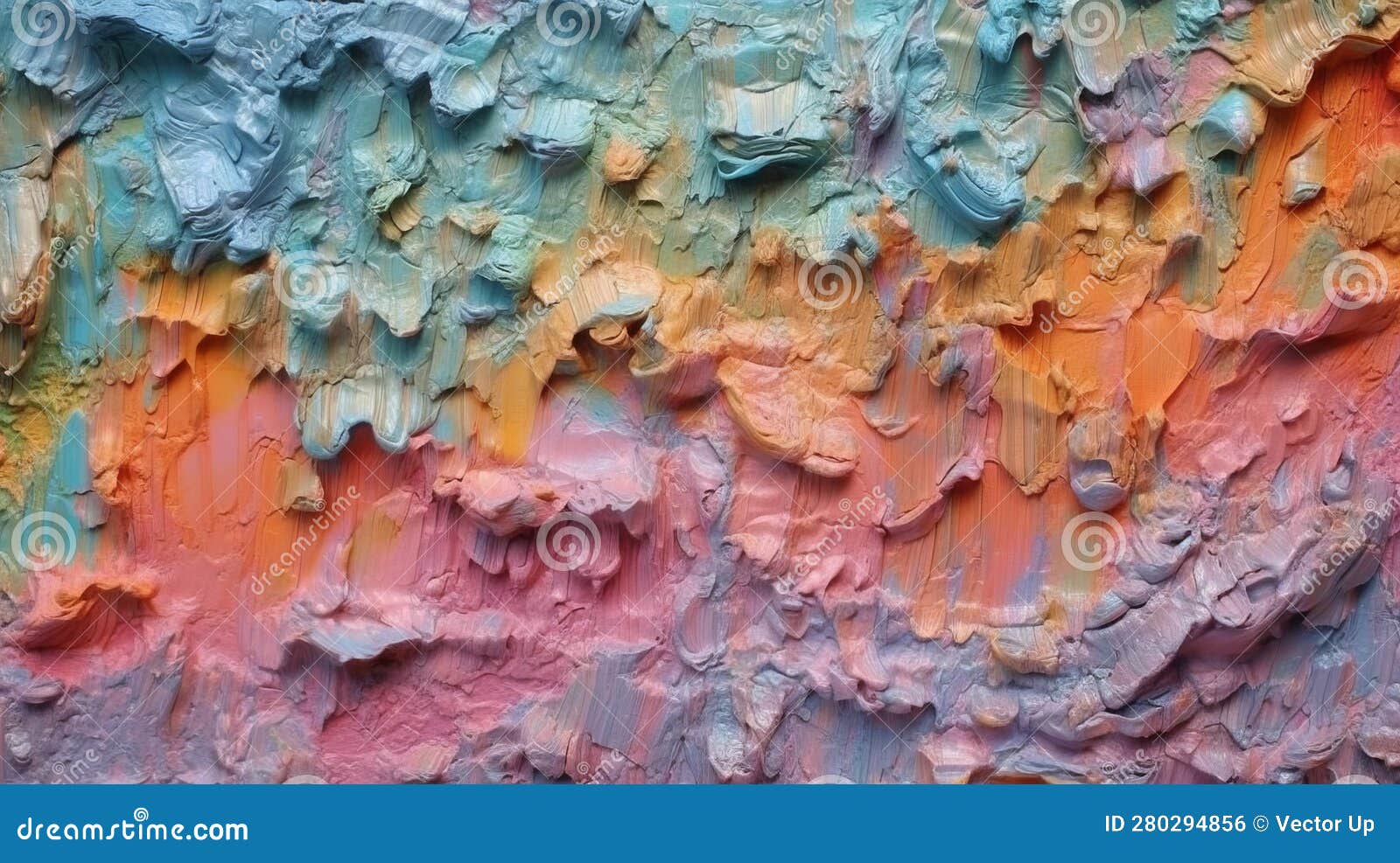 A Rough and Uneven Texture Created by Textured Paint. Generative AI