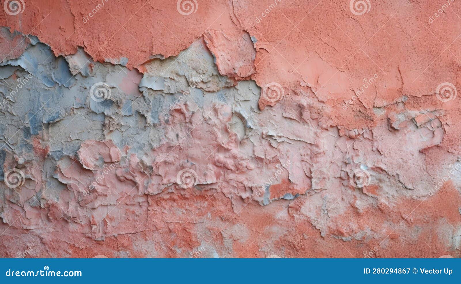 A Rough and Uneven Texture Created by Textured Paint. Generative AI