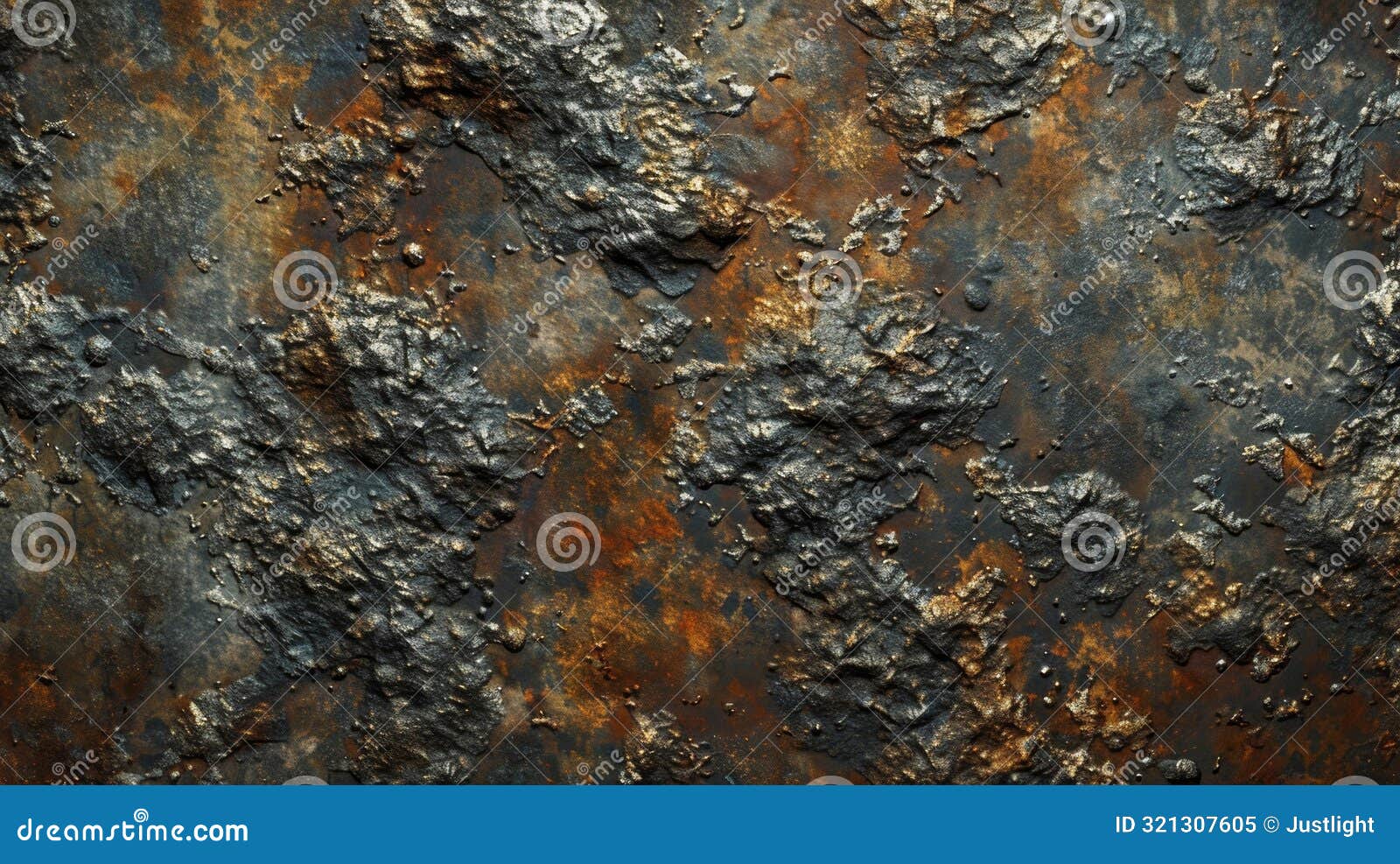 rough and weathered this image showcases the rough and pitted texture of aged metal with layers of rust and corrosion