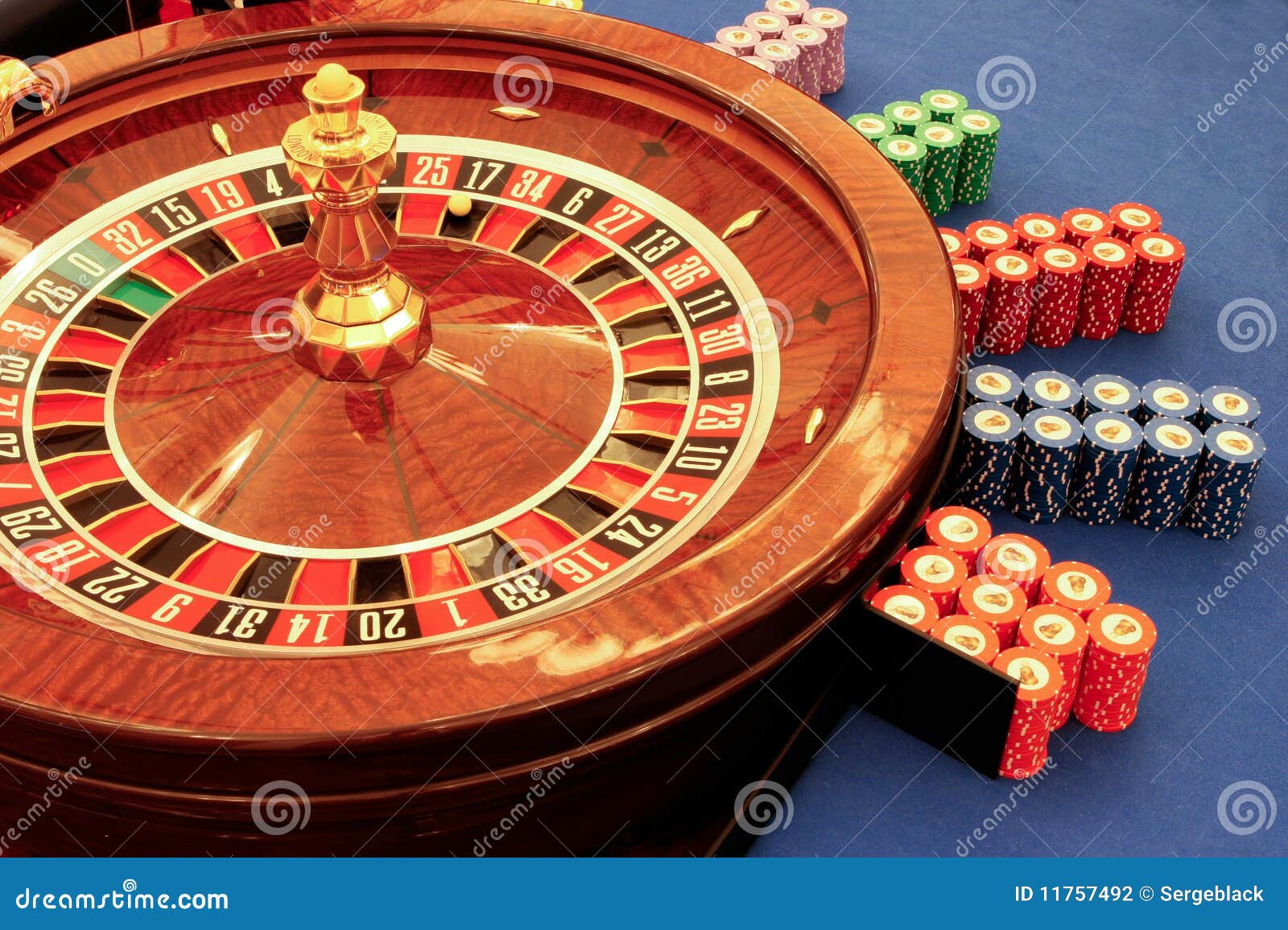 Roulette Table In Casino Close-up Stock Photography - Image: 117574921300 x 956