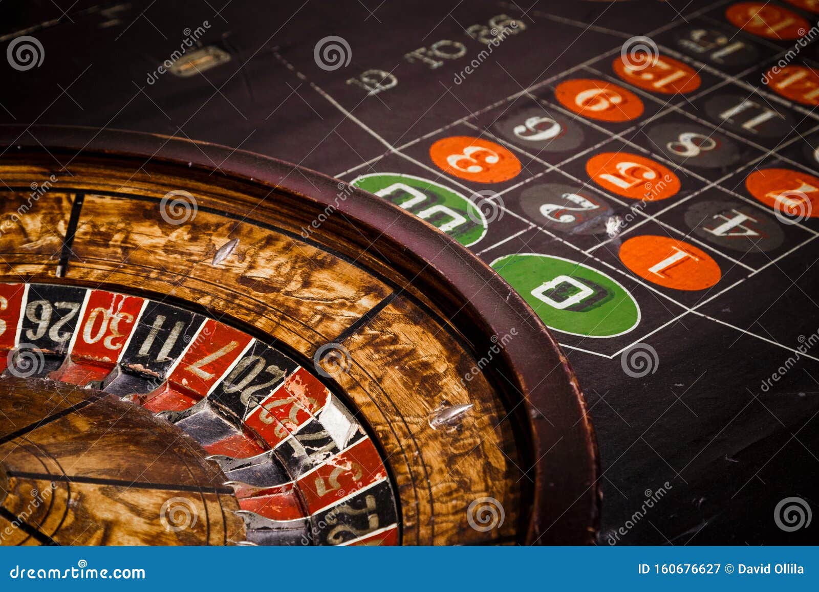 Roulette Wheel stock image. Image of danger, wheel, excitement 160676627
