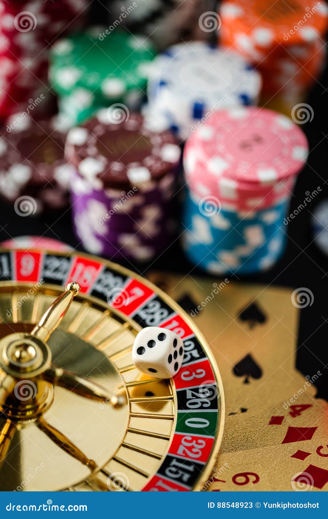 Roulette Wheel Gambling in a Casino. Stock Image Image of investment