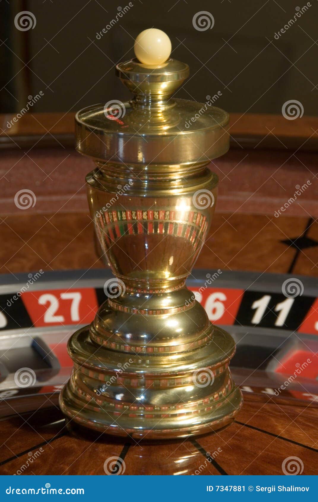 Roulette Wheel Spinner Closeup Stock Image Image of number, success