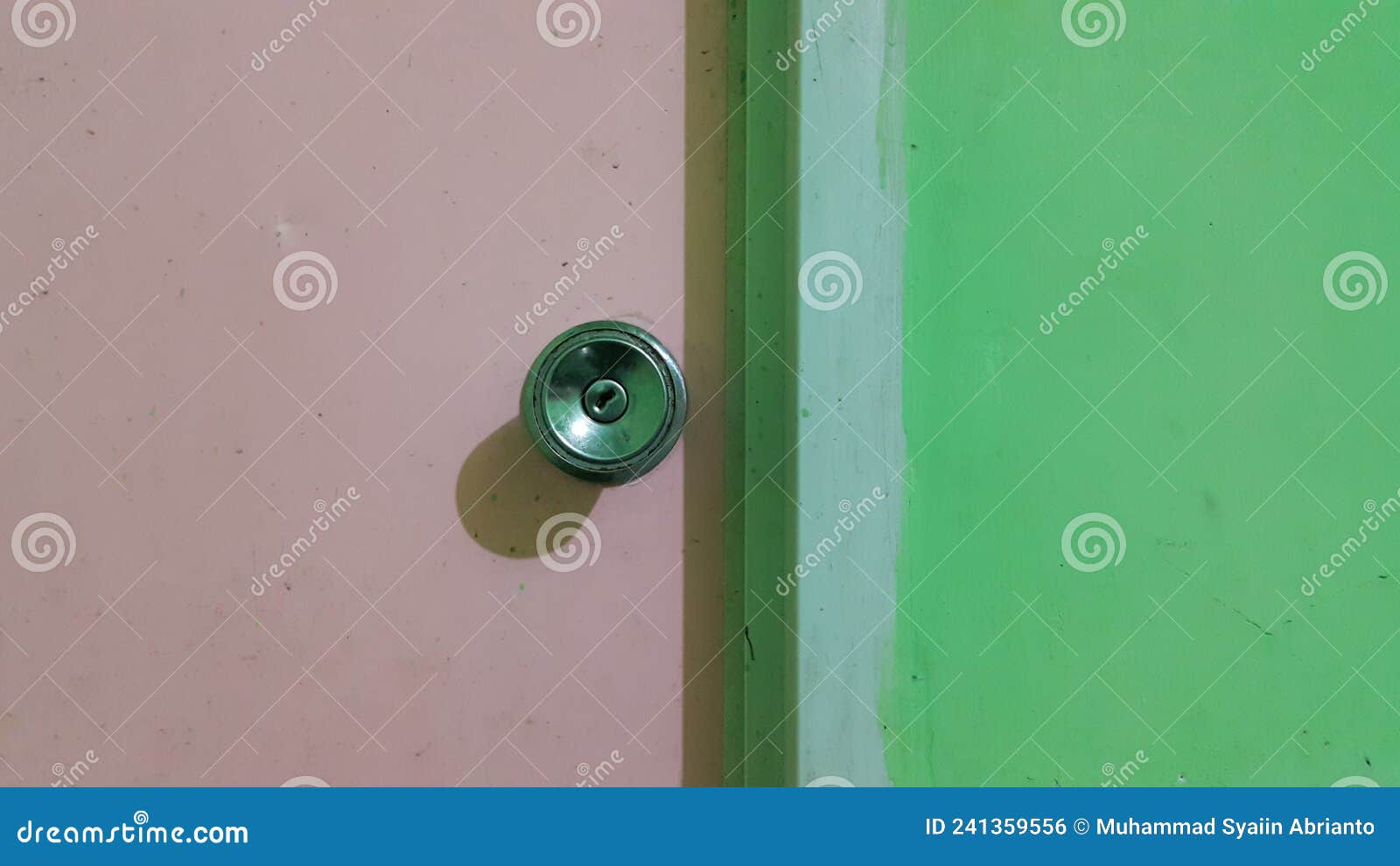 Round bathroom door handle stock photo. Image of ceiling 241359556