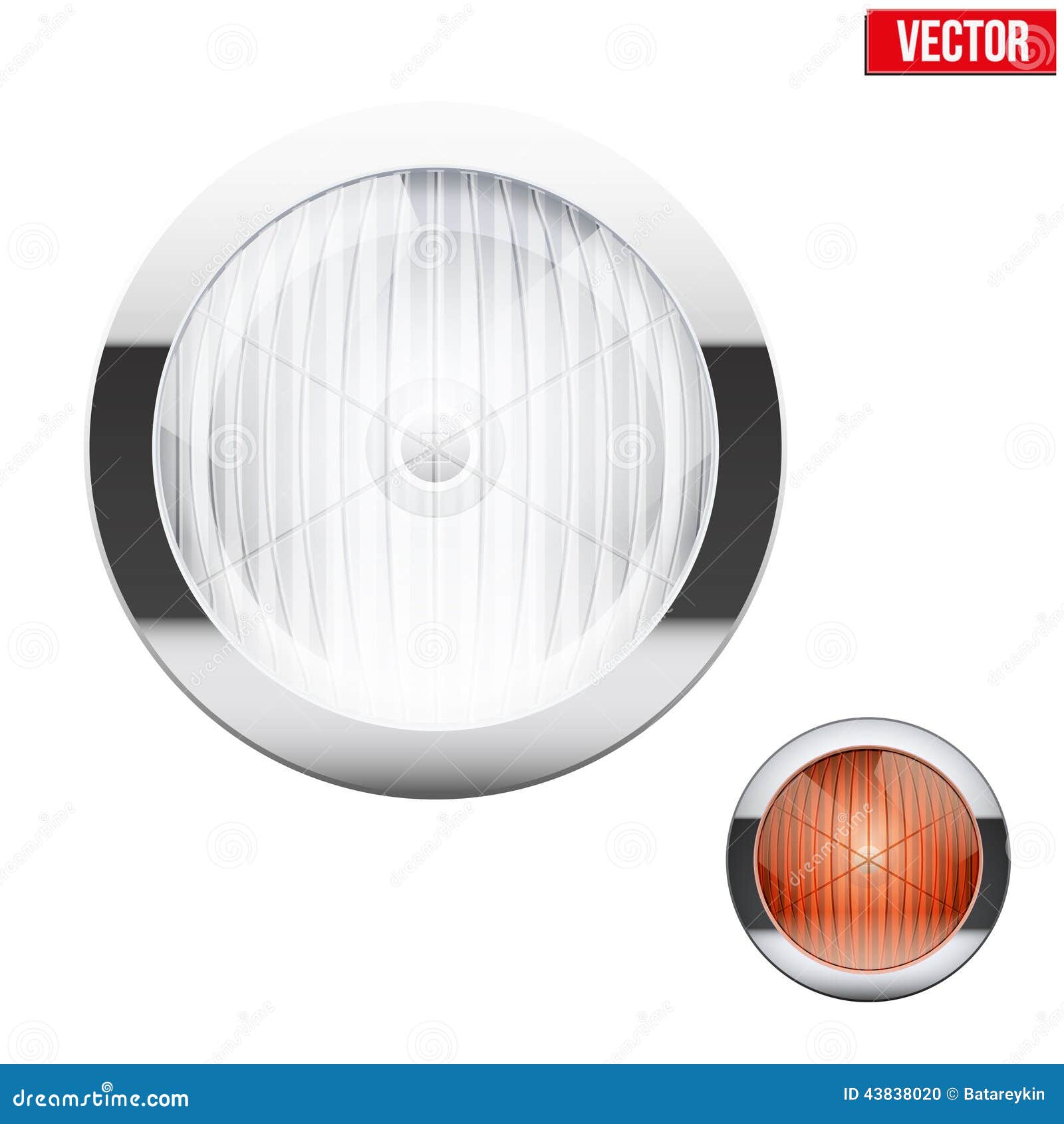 Headlight Cartoon Vector 20799063