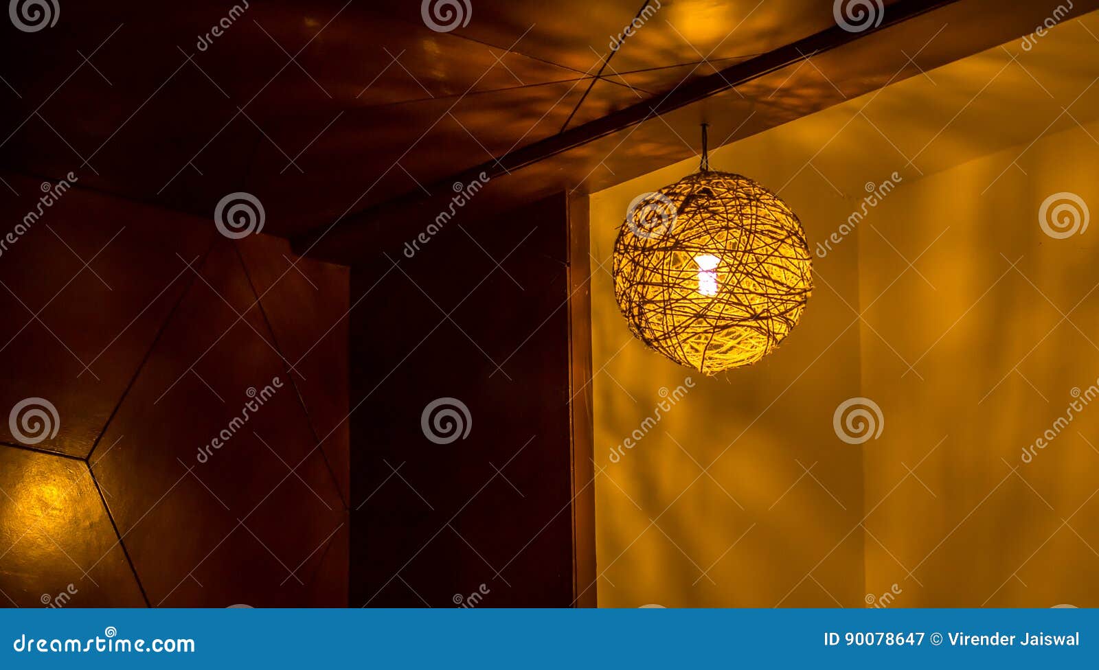 Round Ceiling Light Stock Image Image Of Light Design 90078647