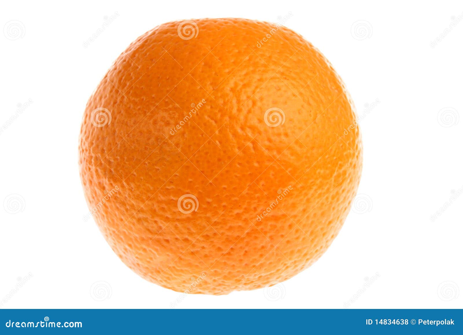 Round Delicious Orange Isolated on White Stock Photo Image of diet