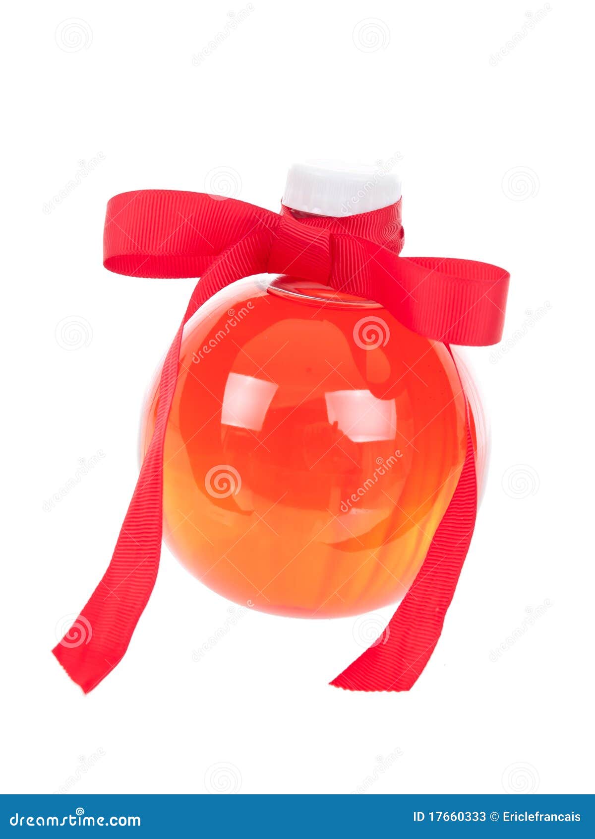 Round fancy plastic bottle stock image. Image of silk 17660333