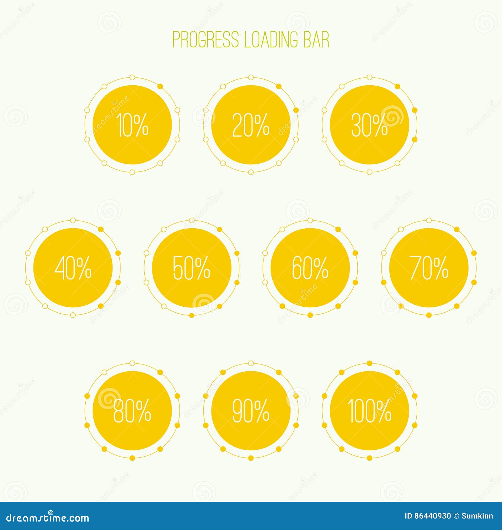 Set Of Vector Downloaders With Email Cartoon Character And Text Loading