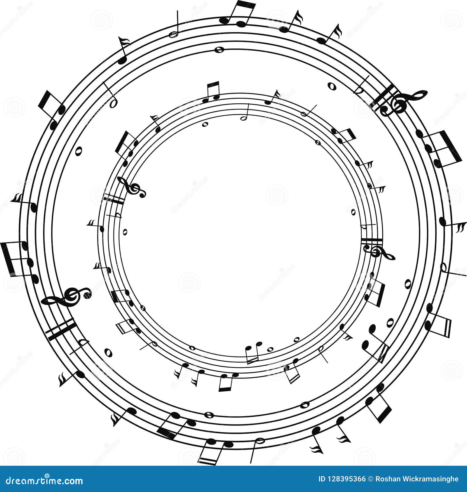 Music round. Ноты спираль. I Round do Music.