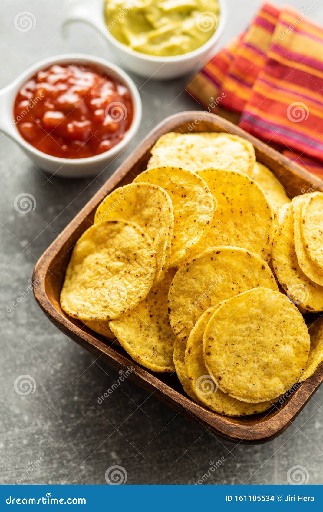 Round Nacho Chips. Yellow Tortilla Chips Stock Photo Image of salty