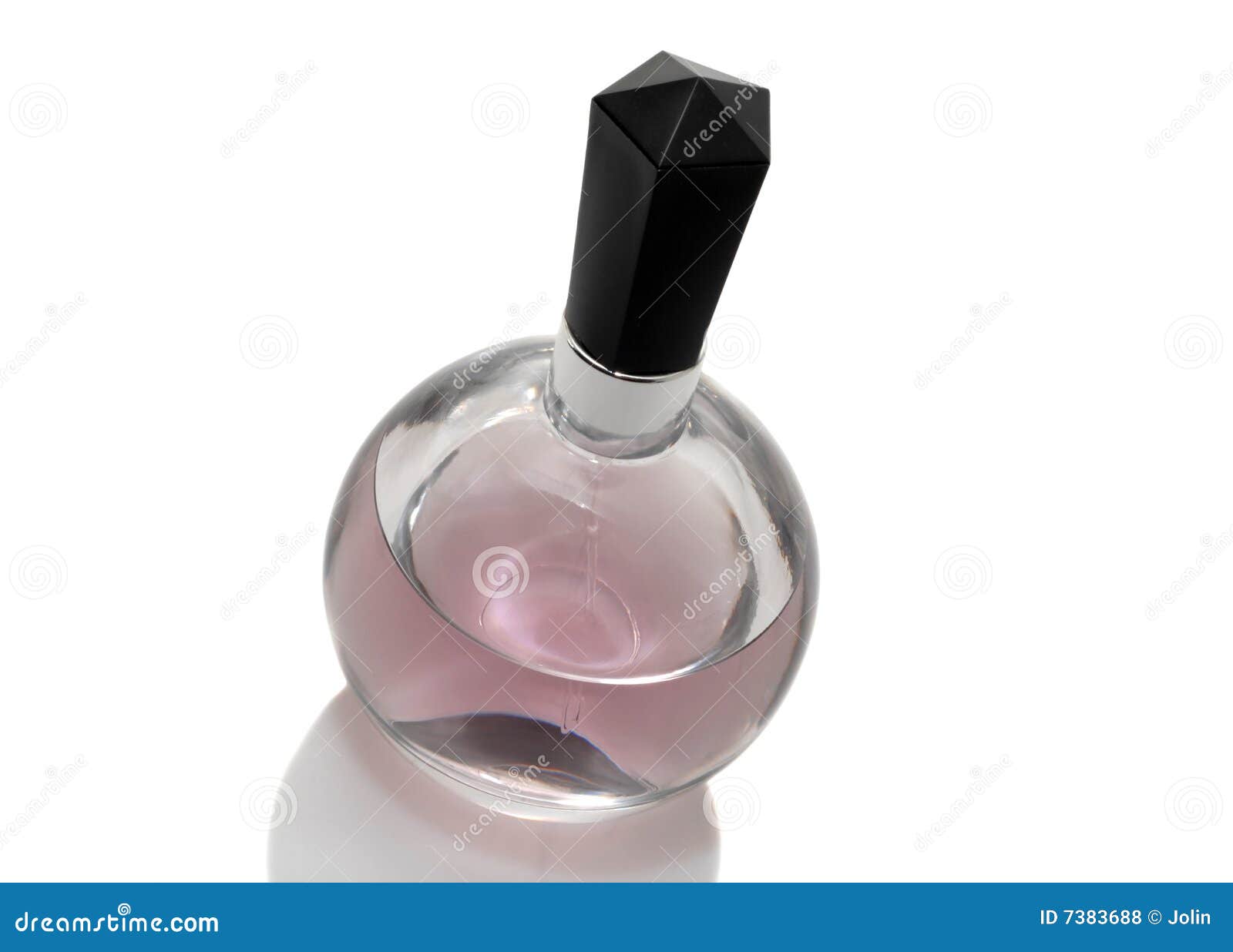 Round perfume bottle stock photo. Image of aroma, aromatic - 7383688