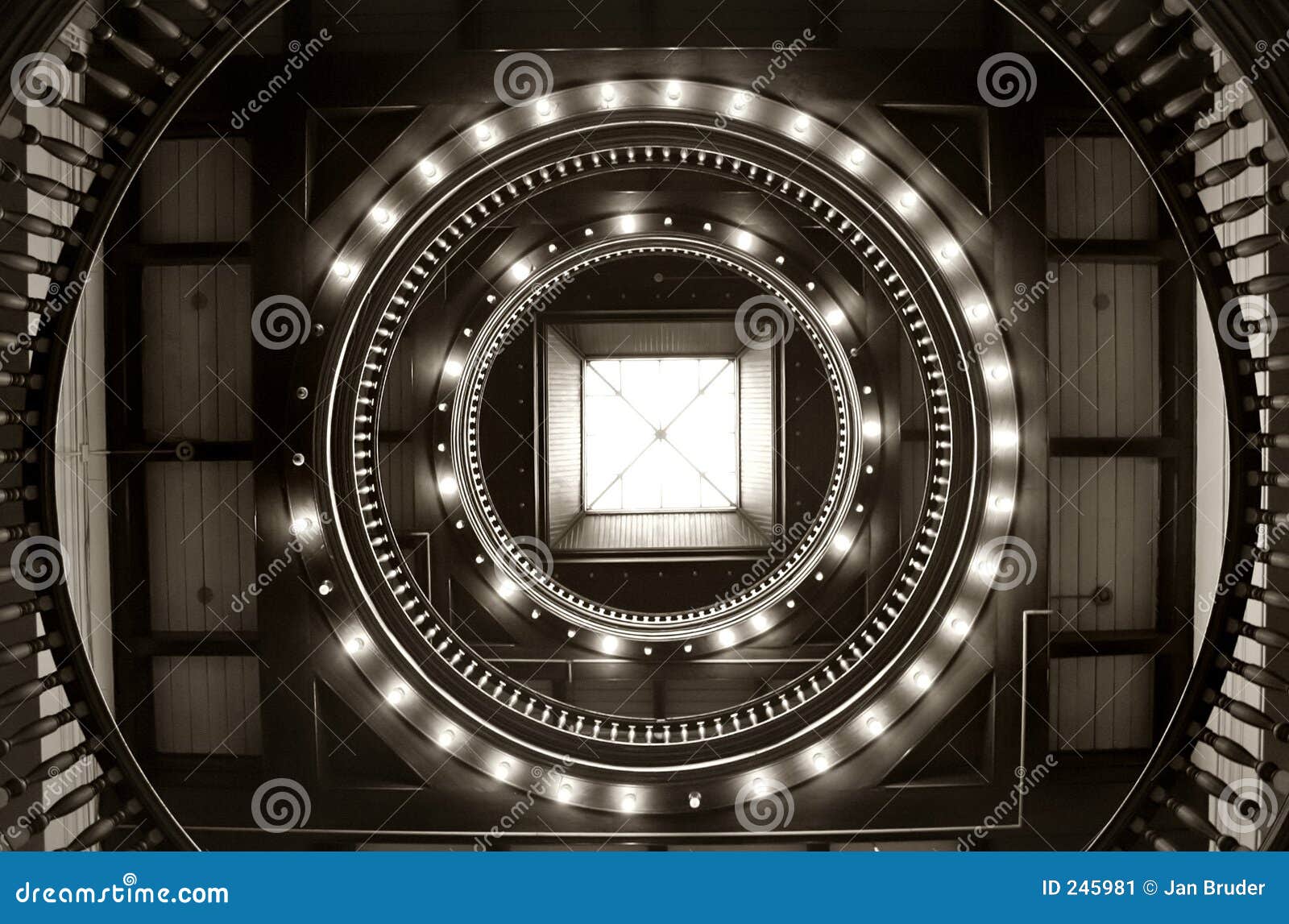 Round and Round stock illustration. Illustration of stairs - 245981