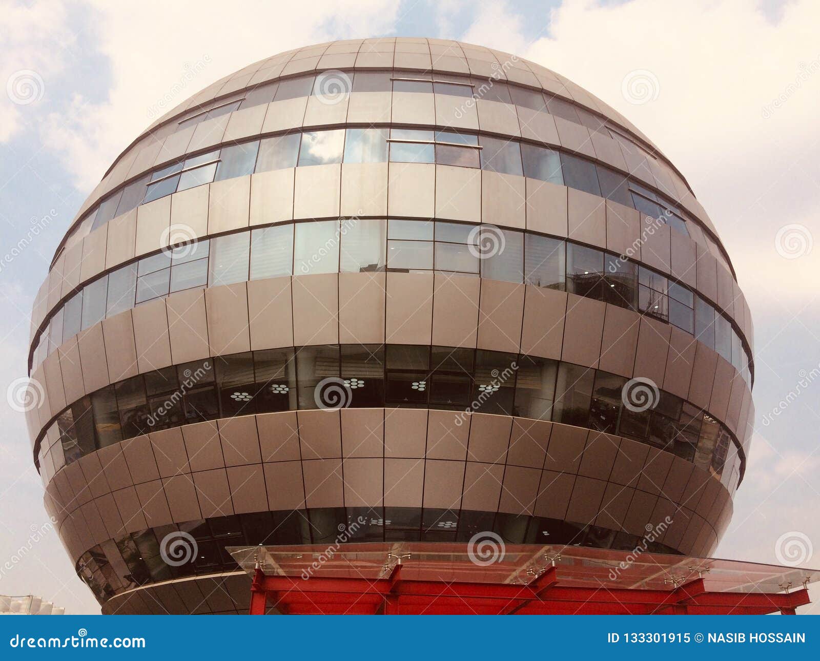A Round Shape Architectural Building Editorial Image Image of