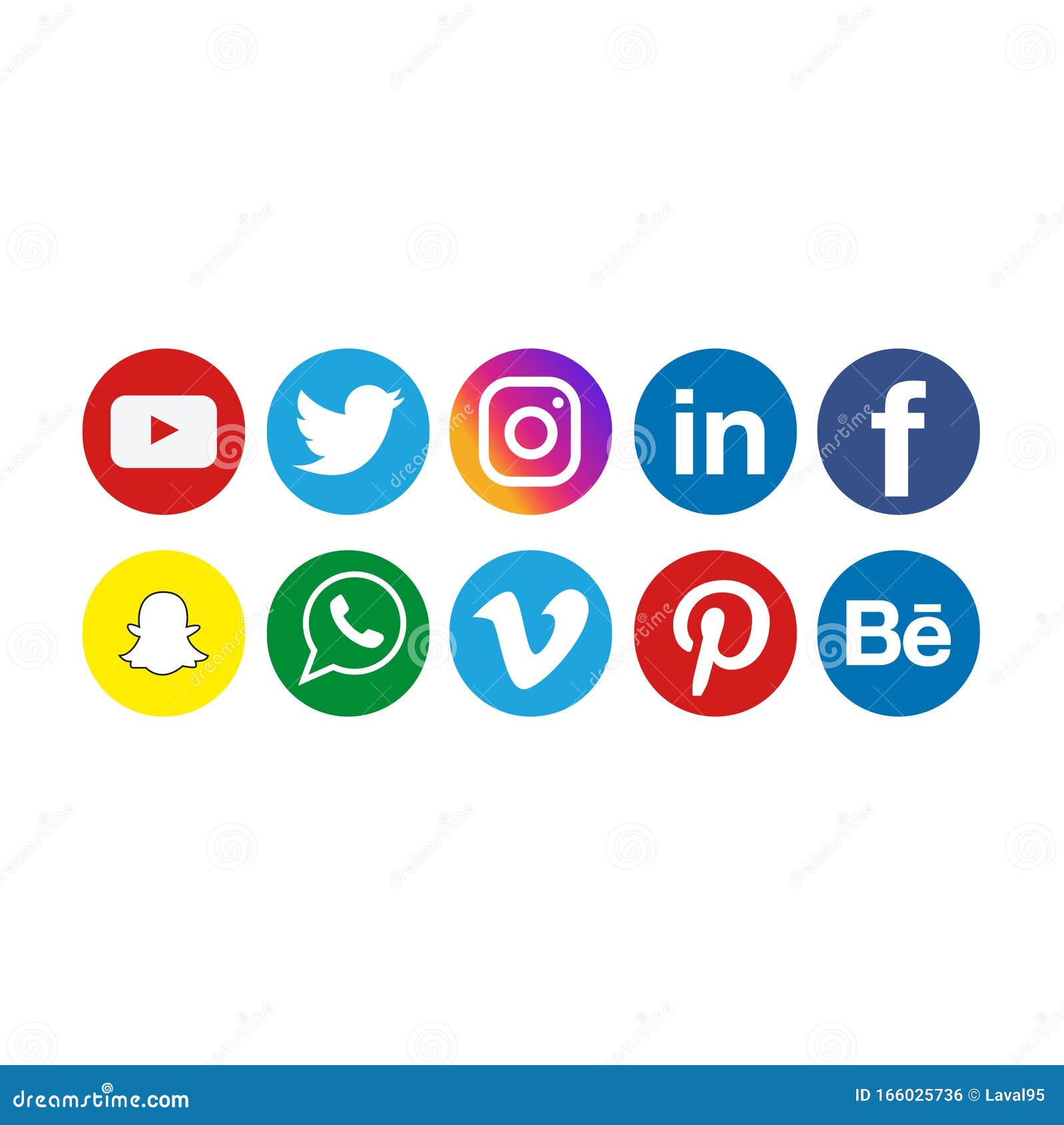 Social network logos