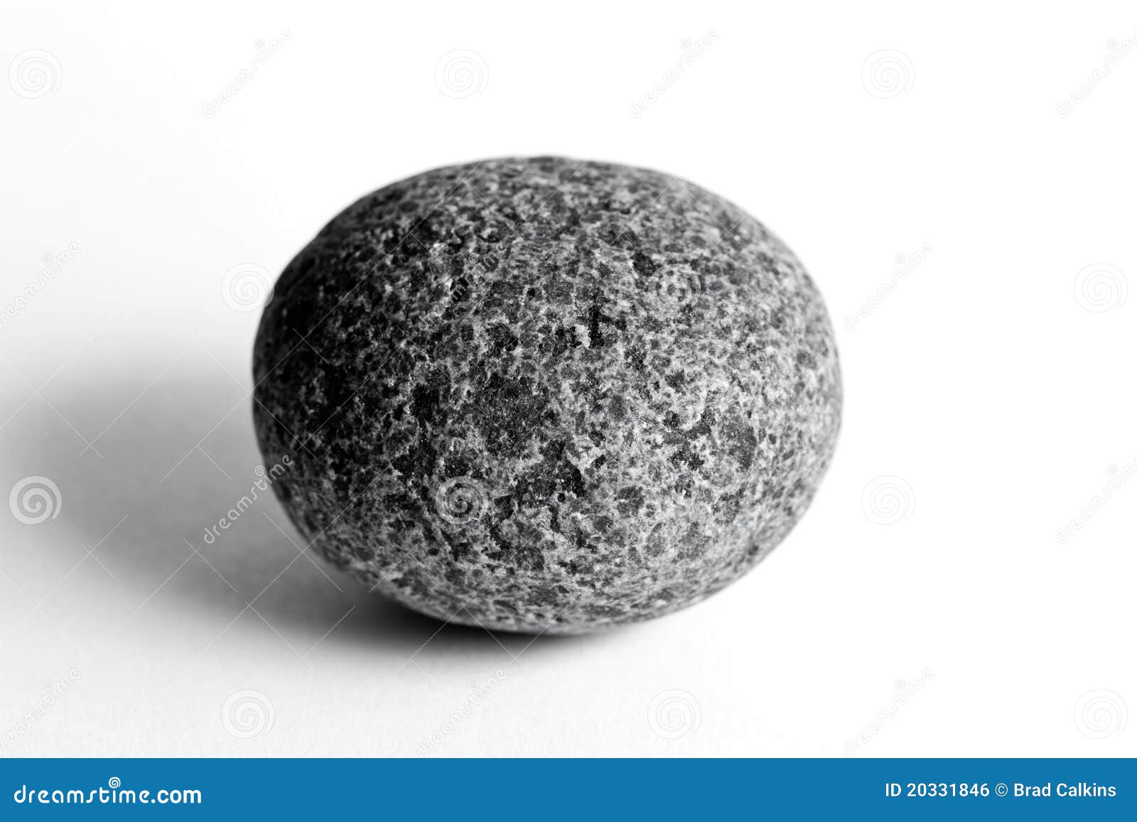 Round Stone Paving. Natural Stone Masonry Top View. Seaside Pebble