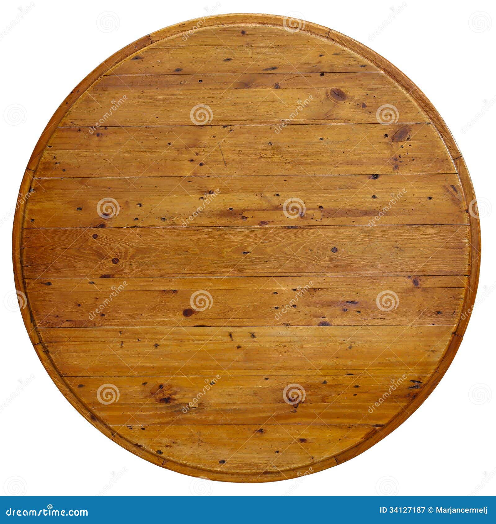Round Table Wooden Board stock image. Image of pattern 34127187