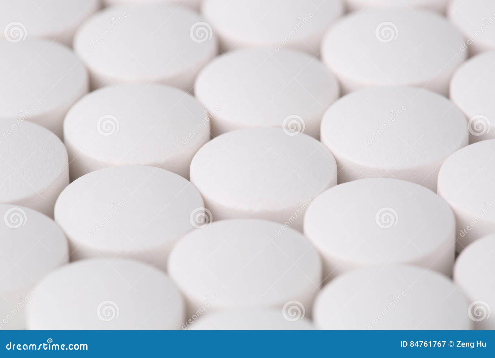 Round white pills stock image. Image of health, studio 84761767
