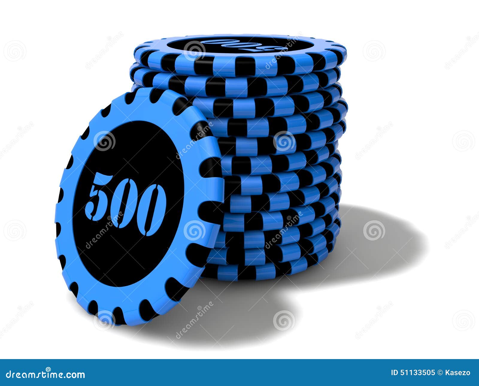 Rounded casino chips stock illustration. Illustration of game 51133505